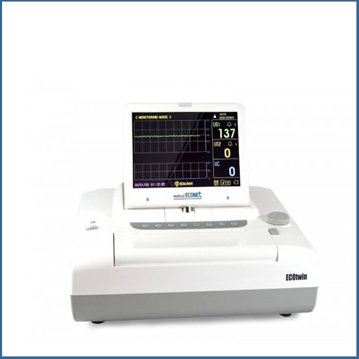 Καρδιοτοκογράφος Ecotwin Lcd